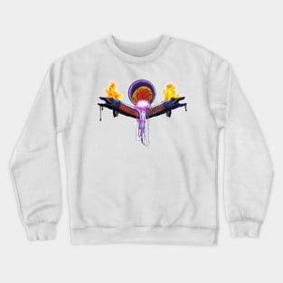 Aquatic Family Crest Crewneck Sweatshirt